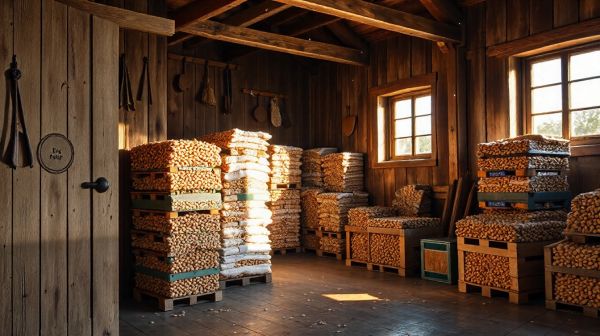Les meilleures options de granulés de bois chez E.Leclerc