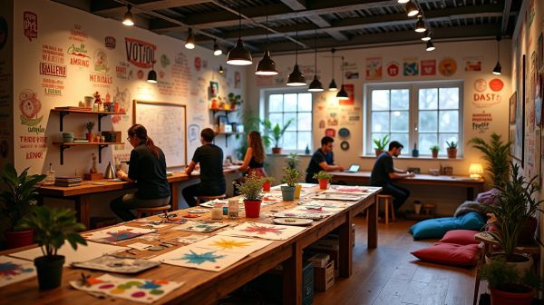 L'organisation d'un atelier créatif pour un maximum de fun